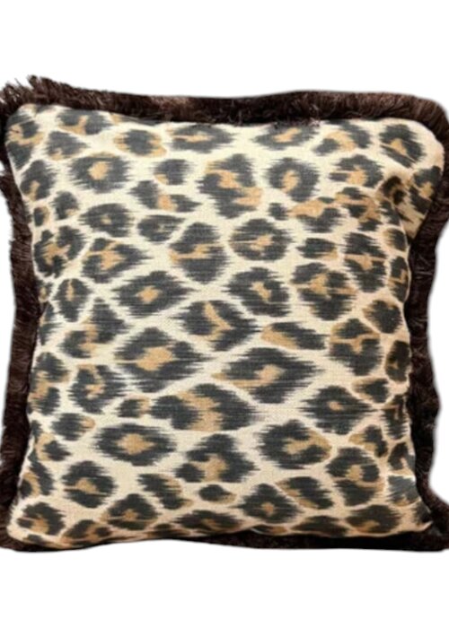 Kussen - Vierkant leopard