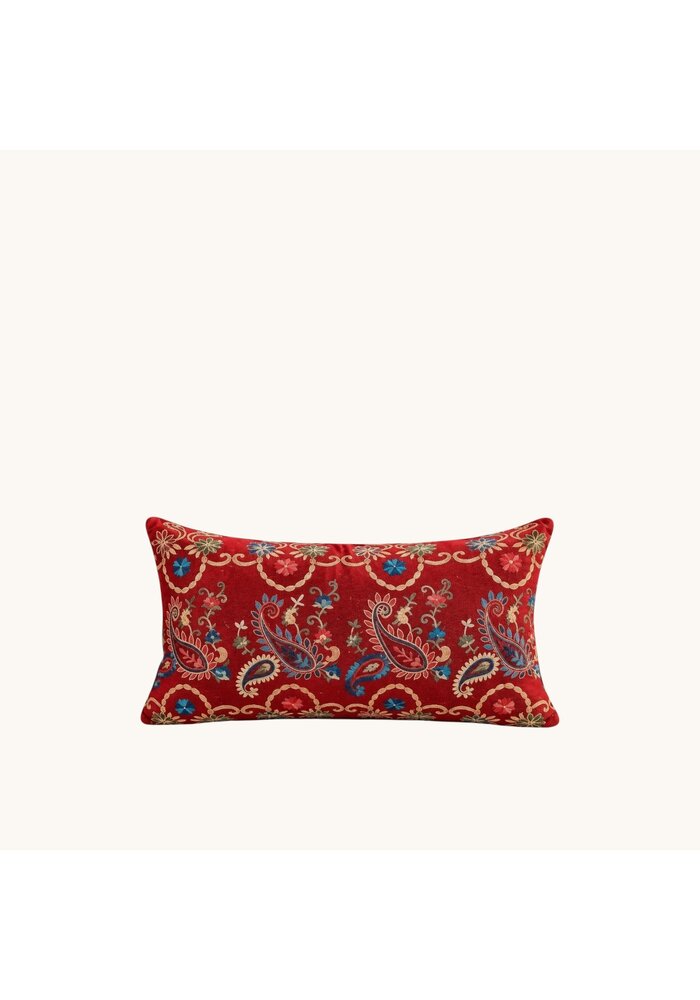 Paisley print kussen