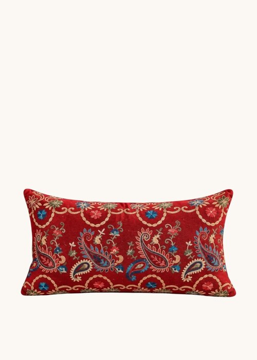 Paisley print kussen