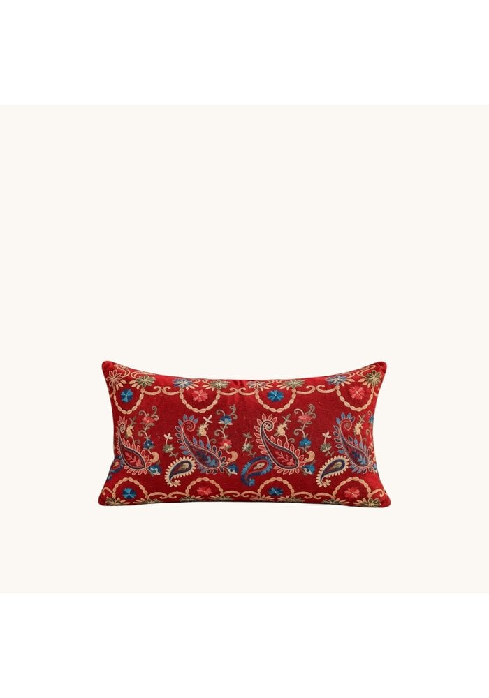 Paisley print kussen