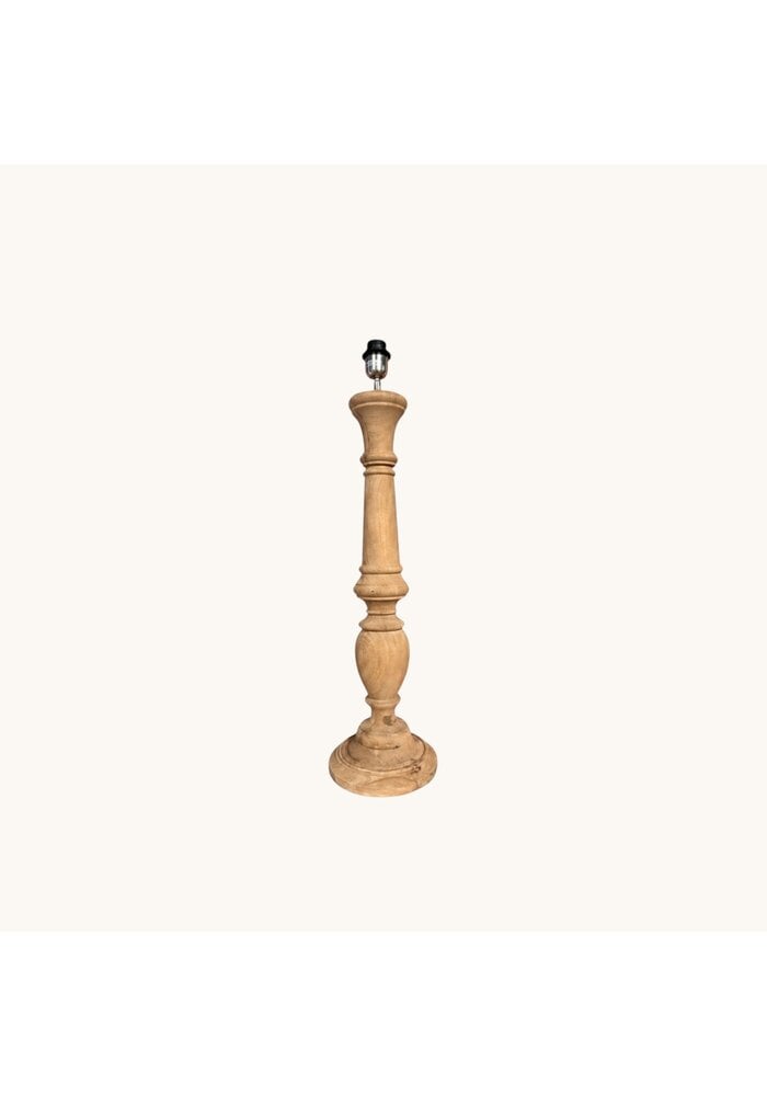 Lampenvoet - Klassiek hout