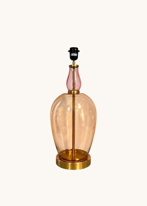 Lampenvoet - Amber rosé