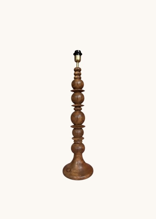 Lampenvoet - Houten elegantie