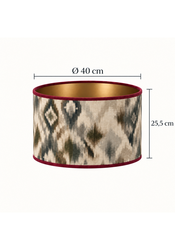 Lampenkap - Ikat design