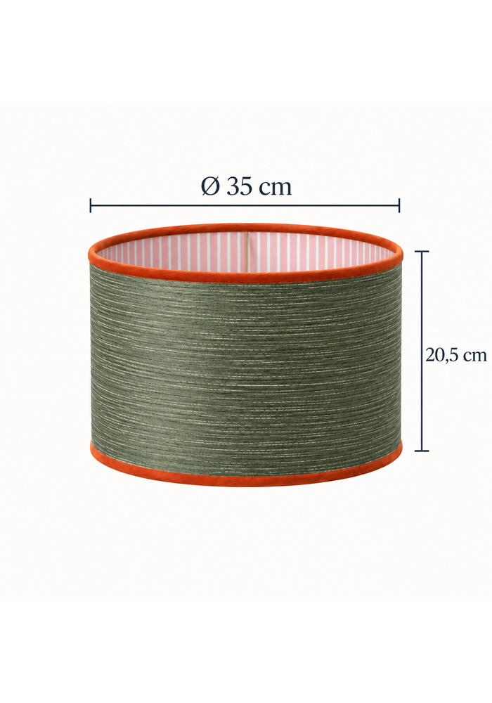 Lampenkap - Groene structuur