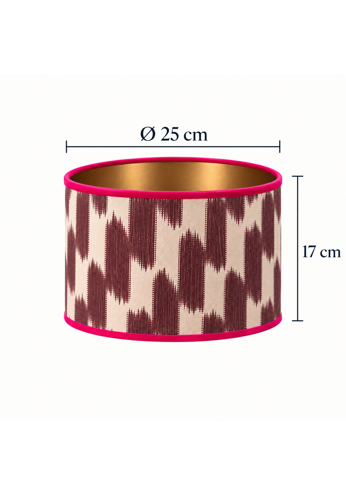 Lampenkap -Ikat print