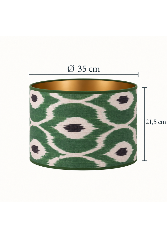 Lampenkap - Ikat groen