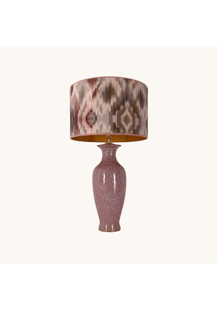 Lampenkap - Ikat roze
