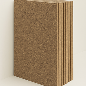Kork opslagstavle Porto – 10 stk. 100x50x1 cm - Værdipakke