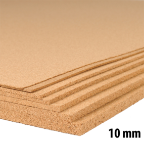 Industriel korkplade - 60 x 90 cm - 10mm tyk