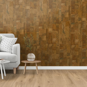 Vægkork Element Rustic - 60 x 30 cm - 3 mm Tyk - pr. m²