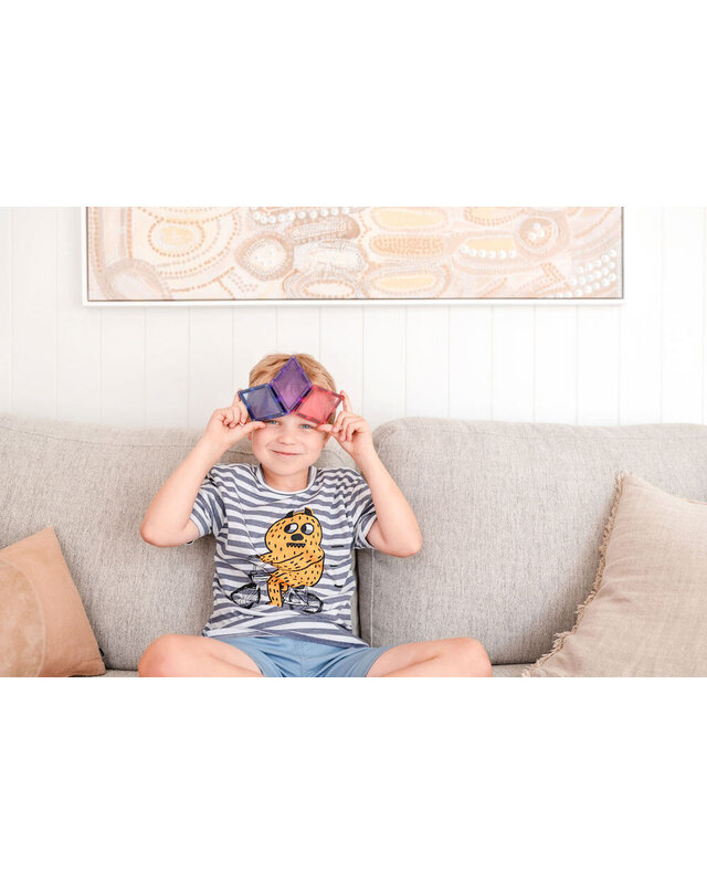 CONNETIX  CONNETIX Pastel Vormen Uitbreiding Pakket - 48 delig CONNETIX  CONNETIX Pastel Vormen Uitbreiding Pakket - 48 delig