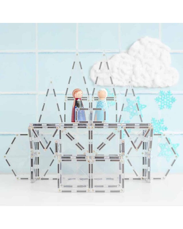 CONNETIX  CONNETIX Starterset Transparant - 34 delig CONNETIX  CONNETIX Starterset Transparant - 34 delig