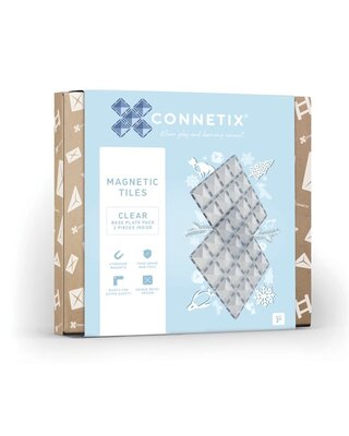 CONNETIX  CONNETIX 2 Transparant Basisplaten 30 x 30 cm
