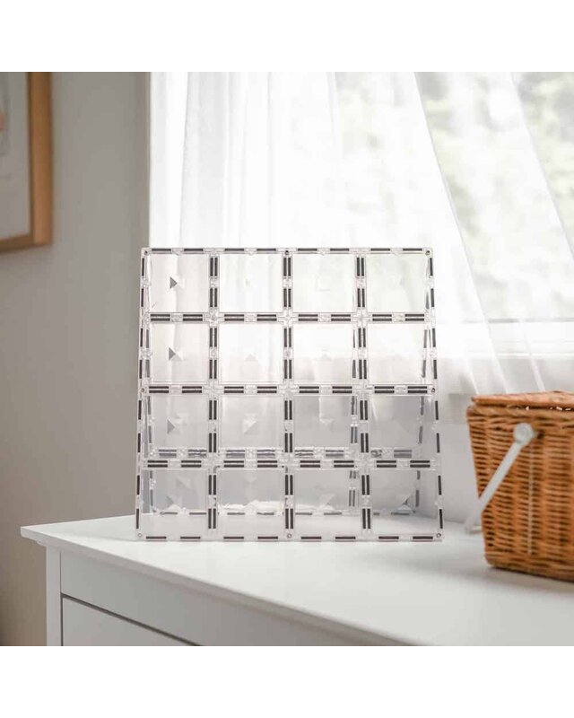 CONNETIX  CONNETIX 2 Transparant Basisplaten 30 x 30 cm CONNETIX  CONNETIX 2 Transparant Basisplaten 30 x 30 cm