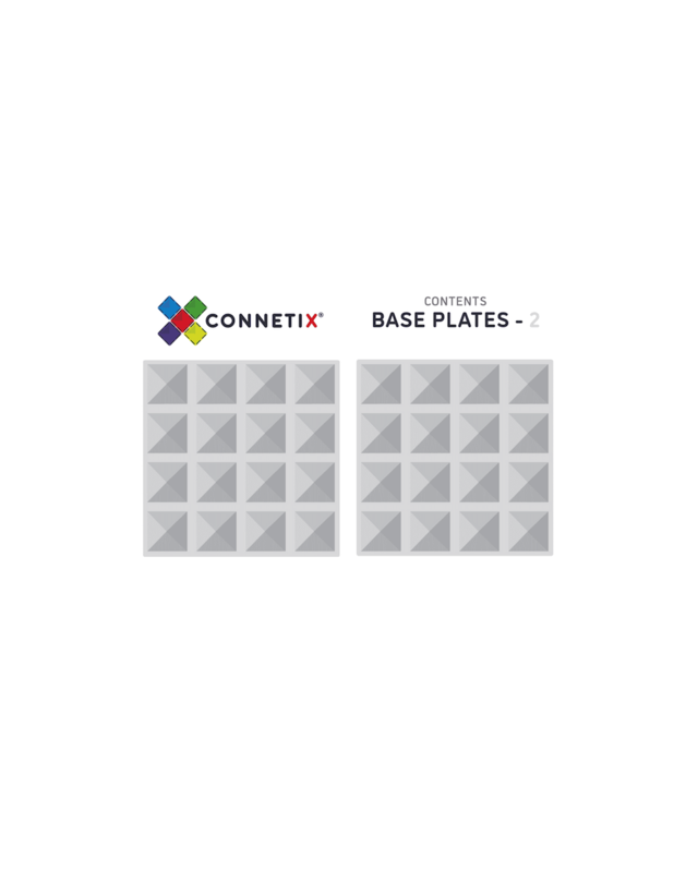 CONNETIX  CONNETIX 2 Transparant Basisplaten 30 x 30 cm CONNETIX  CONNETIX 2 Transparant Basisplaten 30 x 30 cm