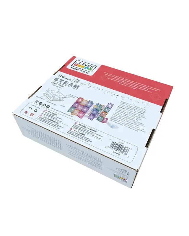 Cleverclixx Cleverclixx Ball Run Clever Pack Pastel - 110 Stuks Cleverclixx Cleverclixx Ball Run Clever Pack Pastel - 110 Stuks