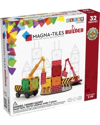 Magna Tiles Builder Bouwplaats set - 32 stuks