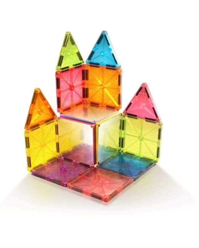 Magna Tiles Magna Tiles Sterrenstof Mixed colors - 15 stuks Magna Tiles Magna Tiles Sterrenstof Mixed colors - 15 stuks