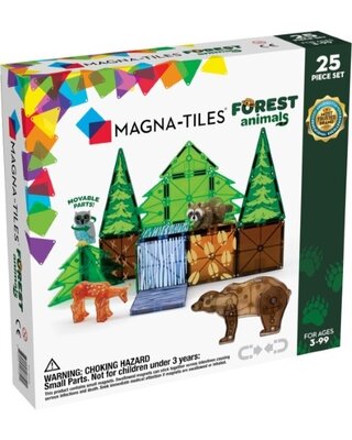 Magna Tiles Bosdieren - 25 stuks