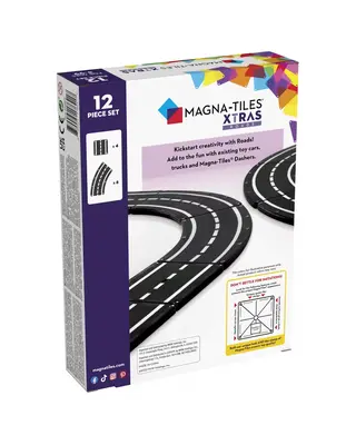 Magna Tiles GrandPrix Roads - 12 stuks