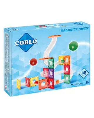 Coblo Magnetische Knikkerbaan Uitbereidingsset Classic - 35 delig