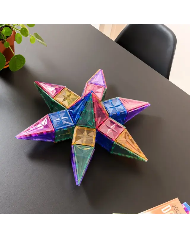 Coblo Coblo Magnetische bouwstenen Pastel - 100 delig Coblo Coblo Magnetische bouwstenen Pastel - 100 delig