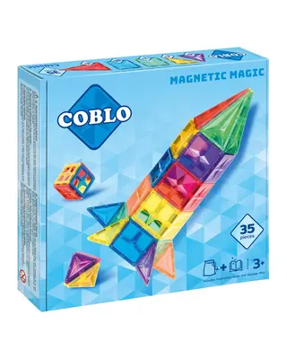 Coblo Magnetische bouwstenen Classic - 35 delig