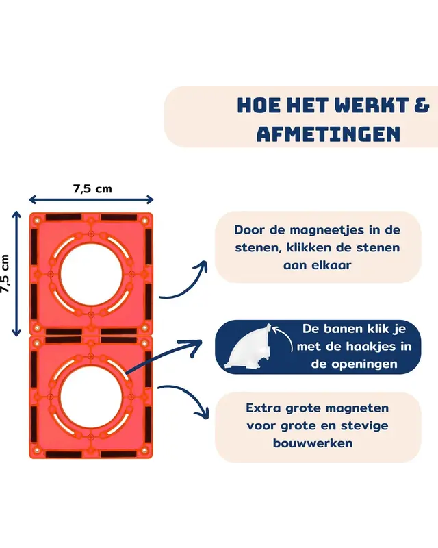 Coblo Coblo Magnetische Knikkerbaan Classic 135 delig + 12 Gratis ballen Coblo Coblo Magnetische Knikkerbaan Classic 135 delig + 12 Gratis ballen
