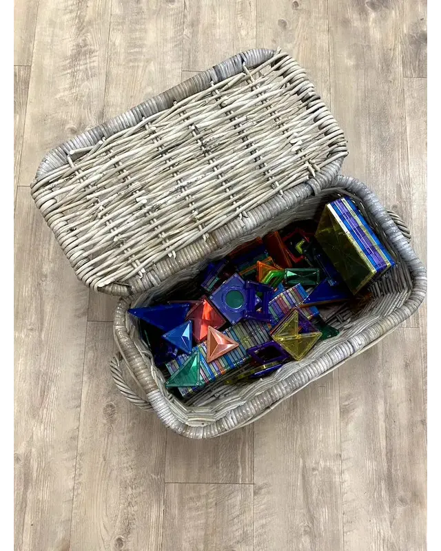 Van der Leeden Van der Leeden Opbergmand Rotan met deksel - S