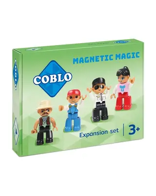 Coblo Mini Figuren - 4 delig - Uitbreidingsset