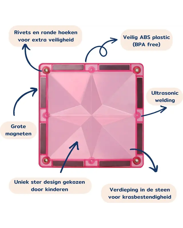 Coblo Coblo Limited edition Pastel 100 delig + 10 Gratis glitter stenen Coblo Coblo Limited edition Pastel 100 delig + 10 Gratis glitter stenen