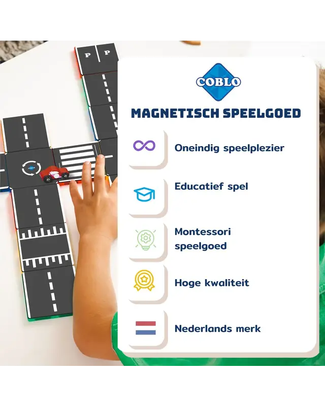 Coblo Coblo Magneet Toppers wegen - 50 delig