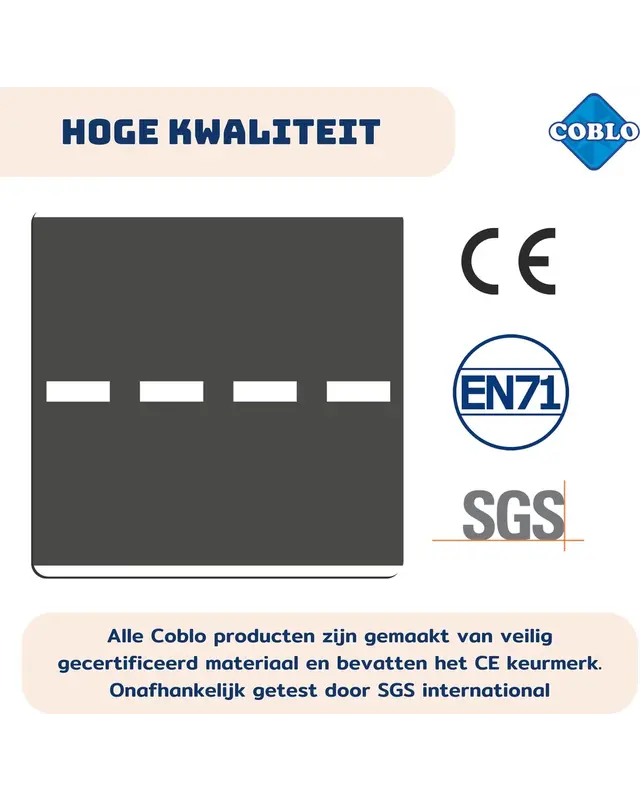 Coblo Coblo Magneet Toppers wegen - 50 delig