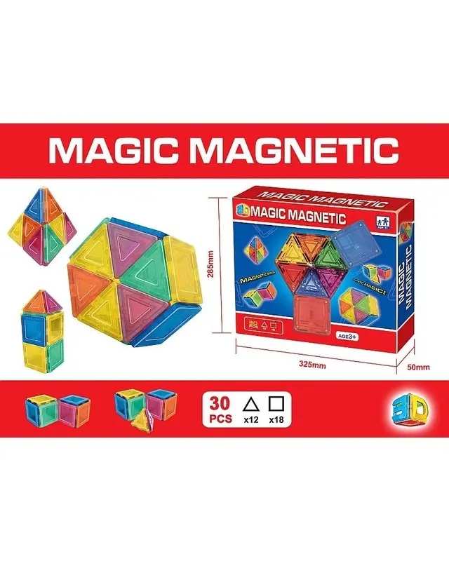 Magic Magnetic Magic Magnetic MultiMark 30 delig set