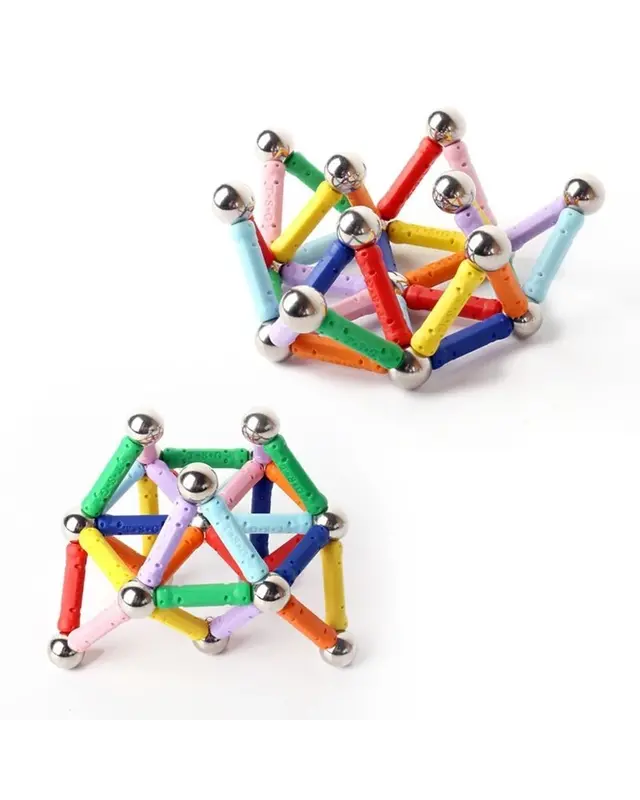 Magic Magnetic Procart 3D Magnetisch speelgoed - 138 stuks