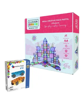 Cleverclixx Mega Creative Pack Pastel - 210 Stuks + Gratis auto pakket