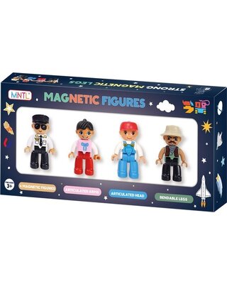 MNTL MNTL Magnetische figuren 4 stuks