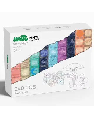 MNTL MNTL Sterrennacht magneet speelgoed - 240 stuks