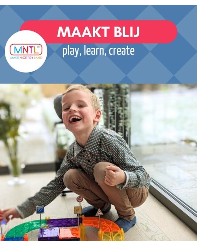 MNTL MNTL Zelfrijdende Racebaanauto's set van 2 MNTL MNTL Zelfrijdende Racebaanauto's set van 2