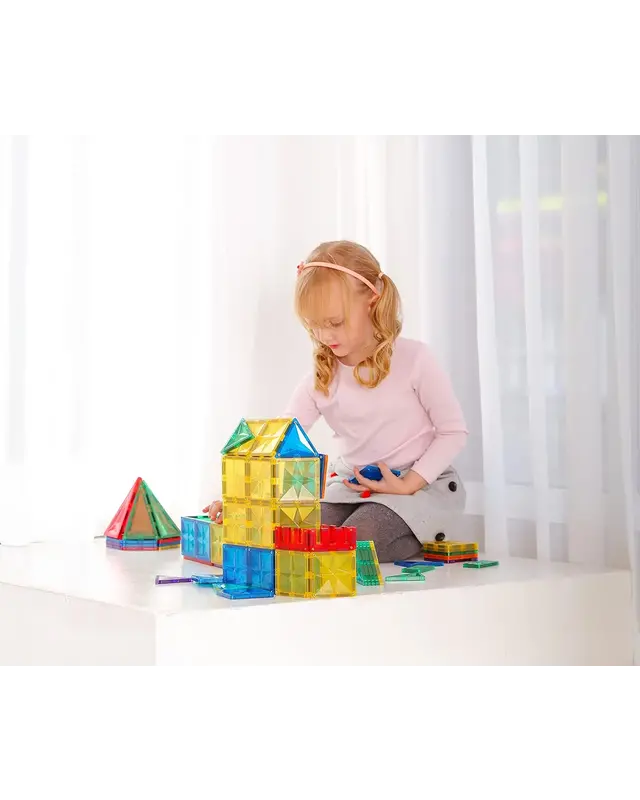 MNTL MNTL Magnetisch speelgoed XXL pakket Rainbow sterren - 182 stuks MNTL MNTL Magnetisch speelgoed XXL pakket Rainbow sterren - 182 stuks