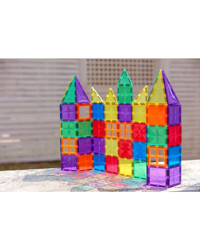 MNTL MNTL Magnetisch speelgoed XXL pakket Rainbow sterren - 182 stuks MNTL MNTL Magnetisch speelgoed XXL pakket Rainbow sterren - 182 stuks