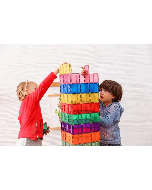 MNTL MNTL Magnetisch speelgoed XXL pakket Rainbow sterren - 182 stuks MNTL MNTL Magnetisch speelgoed XXL pakket Rainbow sterren - 182 stuks