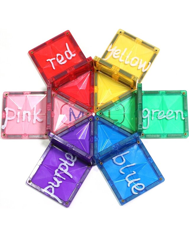 MNTL MNTL Magnetic Tiles Magnetische Tegels Classic - 108 stuks MNTL MNTL Magnetic Tiles Magnetische Tegels Classic - 108 stuks