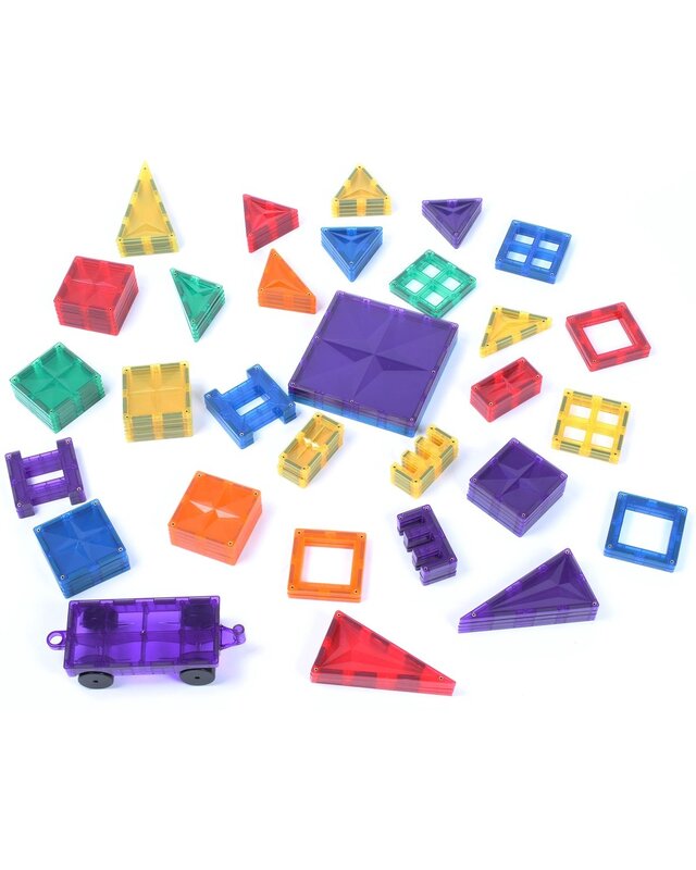 MNTL MNTL Magnetic Tiles Magnetische Tegels Classic - 108 stuks MNTL MNTL Magnetic Tiles Magnetische Tegels Classic - 108 stuks