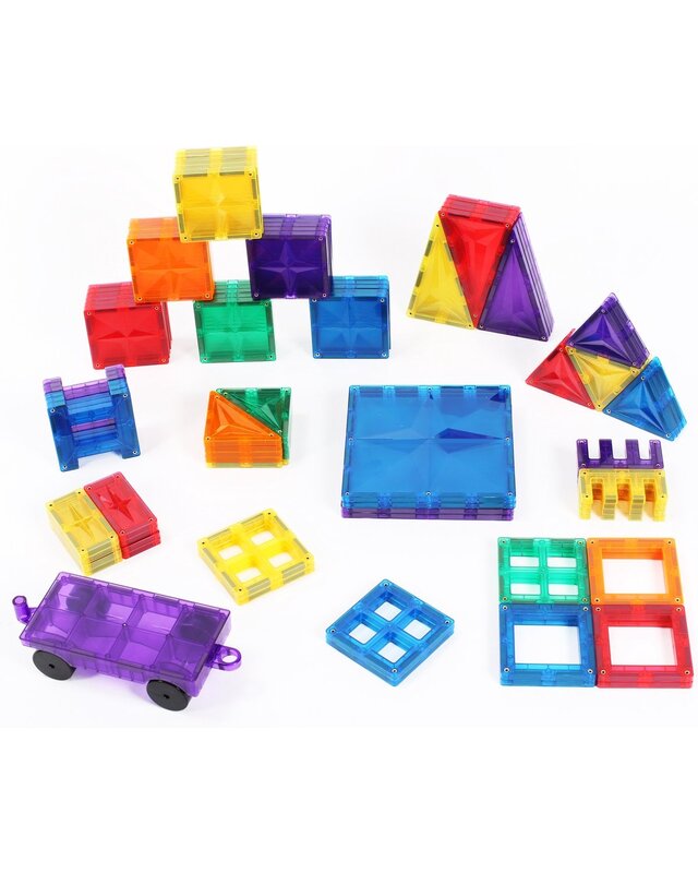 MNTL MNTL Magnetic Tiles Magnetische Tegels Classic - 108 stuks MNTL MNTL Magnetic Tiles Magnetische Tegels Classic - 108 stuks