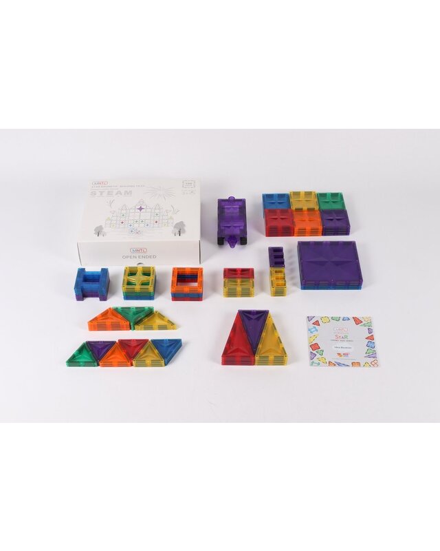 MNTL MNTL Magnetic Tiles Magnetische Tegels Classic - 108 stuks MNTL MNTL Magnetic Tiles Magnetische Tegels Classic - 108 stuks