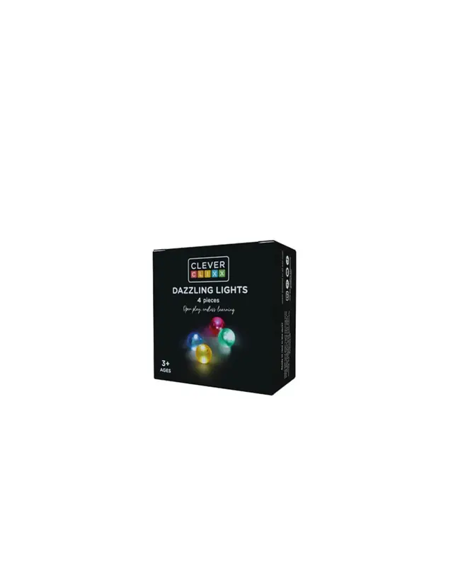 Cleverclixx Cleverclixx - balls pack dazzling lights (4 stuks) Cleverclixx Cleverclixx - balls pack dazzling lights (4 stuks)
