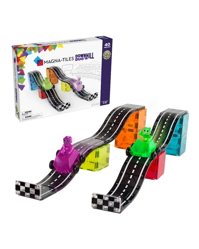 Magna Tiles Magna Tiles Downhill Duo - 40 delig Magna Tiles Magna Tiles Downhill Duo - 40 delig