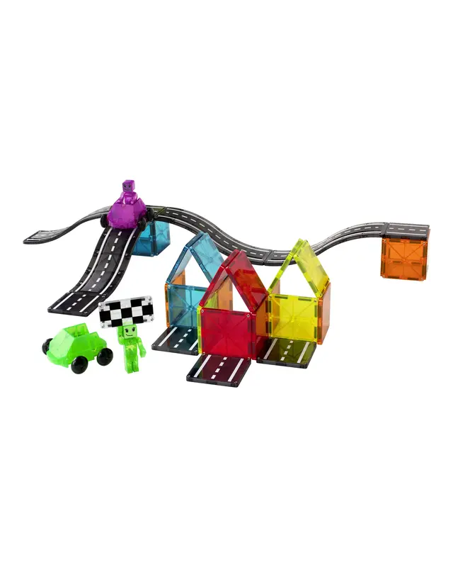 Magna Tiles Magna Tiles Downhill Duo - 40 delig Magna Tiles Magna Tiles Downhill Duo - 40 delig
